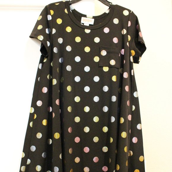 Gilrs LuLaRoe Polka Dot Dress - Picture 1 of 1